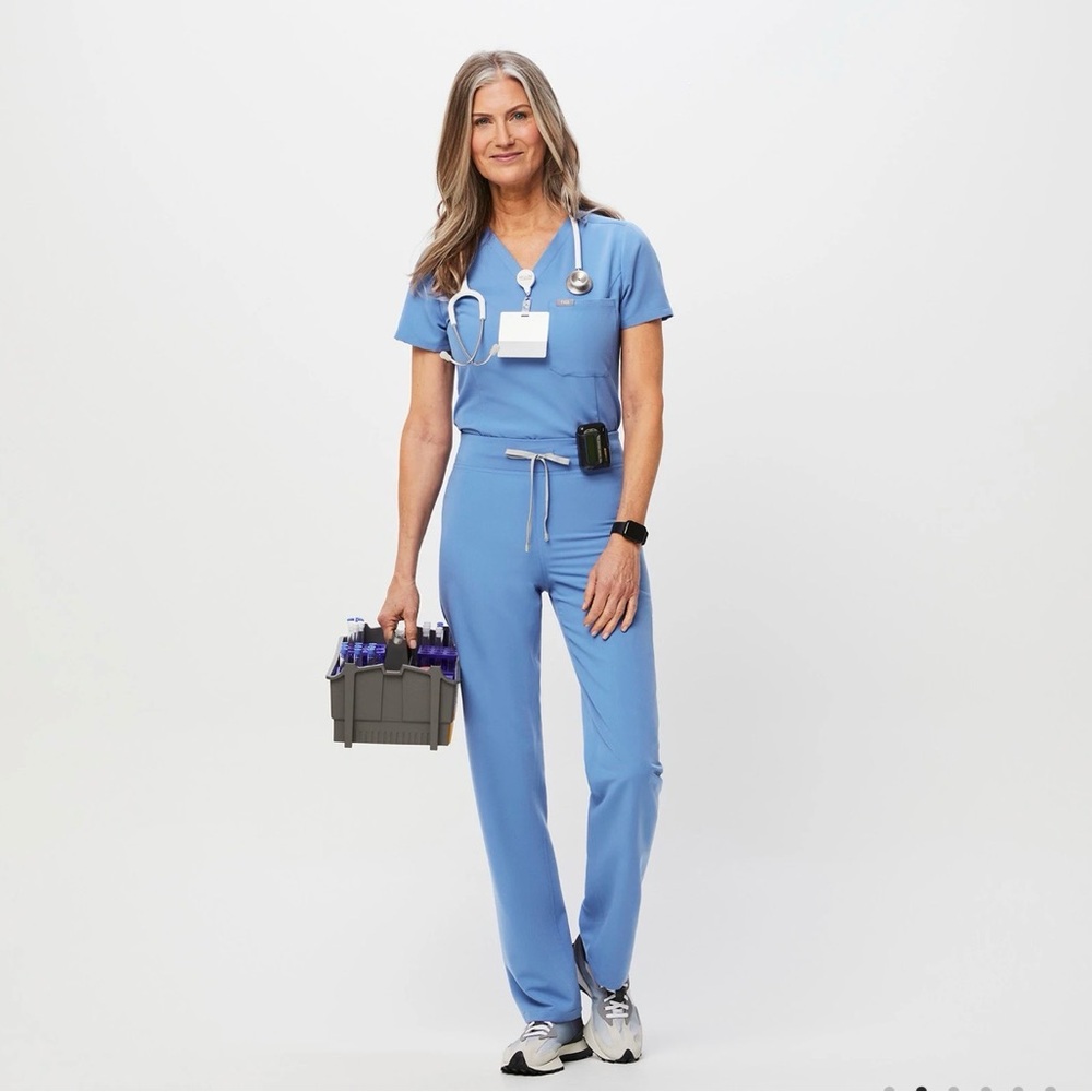 Figs Ceil Blue Livingston pant Medium/regular